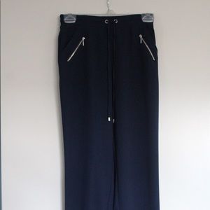 Lightweight navy blue pants